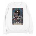 Mystical Library Book Reader The Introvert Tarot Card Unisex Sweatshirt Mystical Library Book Reader The Introvert Tarot Card Unisex Sweatshirt