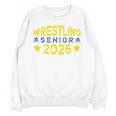 Night Wrestling Senior 2026 Graduation Unisex Sweatshirt