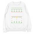 No Hugs Introvert Ugly Christmas Sweater Style Unisex Sweatshirt No Hugs Introvert Ugly Christmas Sweater Style Unisex Sweatshirt