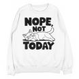 Nope Not Today Antisocial Introvert Cat Lover Men Women Kids Unisex Sweatshirt Nope Not Today Antisocial Introvert Cat Lover Men Women Kids Unisex Sweatshirt