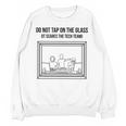 Do Not Tap On The Glass Sound Booth Introvert Unisex Sweatshirt Do Not Tap On The Glass Sound Booth Introvert Unisex Sweatshirt