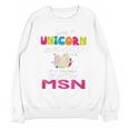 Nurse MSN Graduation Unicorn T-Shirt Nursing School Unisex Sweatshirt