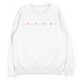 Nurse Practitioner Valentines Day NP Graduation Love Hearts Unisex Sweatshirt