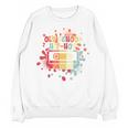 Old-School Hip Hop 80's 90's Style Music Cassette Nostalgia Unisex Sweatshirt
