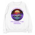 Be Patient With Me I'm From The 1900s Synthwave Premium Unisex Sweatshirt