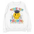 Peace Out Preschool Graduation Last Day Teachers Boys Girls Unisex Sweatshirt