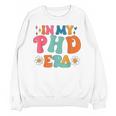 In My Phd Era Groovy Phd Graduation Future Doctor Unisex Sweatshirt