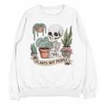 Plant Introvert Gardener Houseplant Botanical Women Men Kids Unisex Sweatshirt