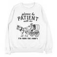 Please Be Patient I'm From The 1900s Raccoon Lover Premium Unisex Sweatshirt