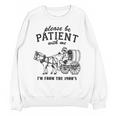 Please Be Patient I'm From The 1900s Raccoon Lover Unisex Sweatshirt
