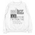 Please Be Patient With Me I'm From The 1900s Retired Fathers Premium Unisex Sweatshirt Please Be Patient With Me I'm From The 1900s Retired Fathers Premium Unisex Sweatshirt