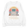 Please Be Patient I'm From The 1900s Retro Computer Geek PC Premium Unisex Sweatshirt