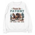 Please Be Patient I'm From The 1900s Stagecoach Western Vint Premium Tri-Blend Unisex Sweatshirt