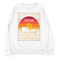 Please Be Patient I'm From The 1900s Sunset Vintage Wagon Premium Unisex Sweatshirt