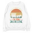 Please Be Patient With Me I'm From The 1900s Vintage Humor Premium Unisex Sweatshirt
