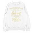 Please Be Patient With Me I'm From The 1900s Vintage Premium Tri-Blend Unisex Sweatshirt