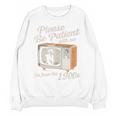 Please Be Patient With Me I'm From The 1900s Vintage TV Premium Unisex Sweatshirt Please Be Patient With Me I'm From The 1900s Vintage TV Premium Unisex Sweatshirt