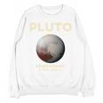 Pluto Never Forget 1930-2006 Planet Space Science Nostalgia Premium Tri-Blend Unisex Sweatshirt