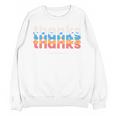 Polite Introvert Thanks But No Thanks Retro Graphic Unisex Sweatshirt