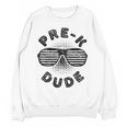 Pre-K Dude Shirt Boy Girl Graduation Back To School Unisex Sweatshirt