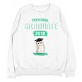 Pre K Graduation Shirt Cute Graduate 2018 Wise Owl Unisex Sweatshirt