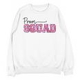 Prom Squad Prom Graduation Class Of 2024 Leopard Matching Unisex Sweatshirt