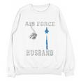 Proud Air Force Husband US Air Force Graduation Husband Unisex Sweatshirt