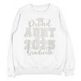 Proud Aunt Of a 2025 Graduate Grad Prom Senior Graduation Premium Tri-Blend Unisex Sweatshirt