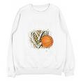 Proud Aunt Of A 2026 Senior Basketball Graduation Leopard Premium Tri-Blend Unisex Sweatshirt