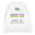 Proud Bonus Dad Of PreK School Graduate 2024 Graduation Premium Unisex Sweatshirt
