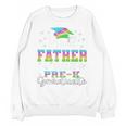 Proud Father Of PreK School Graduate 2024 Graduation Father Premium Unisex Sweatshirt