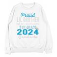 Proud Little Brother Of 5th Grade Graduate 2024 Graduation Premium Unisex Sweatshirt