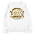 Proud Mom Graduation Of 8th Grade Graduate Unisex Sweatshirt