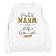 Proud Nana Of a 2025 Graduate Senior Graduation Women Premium Tri-Blend Unisex Sweatshirt