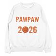 Proud PAW PAW Of 2026 Senior Basketball Student Graduation Unisex Sweatshirt