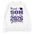 Proud Son Of a Class Of 2026 Graduate For Graduation Unisex Sweatshirt