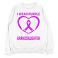 Purple In Memory Of Granddaughter Epilepsy Memorial Graphic Unisex Sweatshirt Purple In Memory Of Granddaughter Epilepsy Memorial Graphic Unisex Sweatshirt