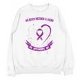 Purple In Memory Sister In Law Pancreatic Cancer Awareness Unisex Sweatshirt Purple In Memory Sister In Law Pancreatic Cancer Awareness Unisex Sweatshirt