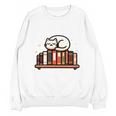 Read More Banned Books Reader Cat Lover Librarian Freedom Unisex Sweatshirt