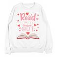 Read Your Heart Out Teacher Valentines Day Reading Book Love Premium Tri-Blend Unisex Sweatshirt Read Your Heart Out Teacher Valentines Day Reading Book Love Premium Tri-Blend Unisex Sweatshirt