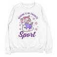 Reading Is My Favorite Sport Saying Quote Book Lovers Unisex Sweatshirt