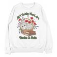 All I Really Need Are Books And Cats Book Lover Tee Unisex Sweatshirt