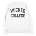 Retro Anti Social WICKED COLLEGE Introvert Stay Away From Me Unisex Sweatshirt