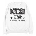 Retro Please Be Patient With Me I'm From The 1900s Premium Unisex Sweatshirt