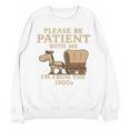 Retro Please Be Patient With Me I'm From The 1900s Vintage Premium Unisex Sweatshirt Retro Please Be Patient With Me I'm From The 1900s Vintage Premium Unisex Sweatshirt