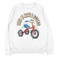 This How I Rolled Retro Tricycle 80s 90s Kid Nostalgia Premium Tri-Blend Unisex Sweatshirt