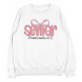 Senior 2026 Coquette Pink Bow Graduation 2026 Class Of 2026 Unisex Sweatshirt