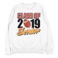 Senior Class Of 2019 Tshirt Graduation Students Football Unisex Sweatshirt