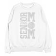 Senior Volleyball Mom 2026 Class Graduation Volleyball Premium Tri-Blend Unisex Sweatshirt