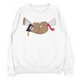 Sloth Graduation Shirt Cute Animal Diploma Grad Unisex Sweatshirt